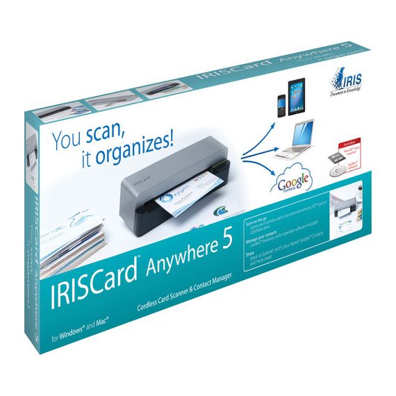 IRISCard Anywhere 5 Business Cards Scanner
