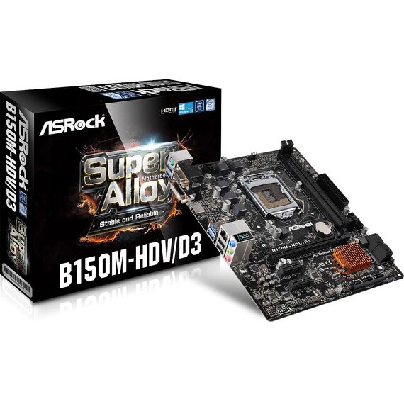 ASRock B150M-HDV / D3 Motherboard