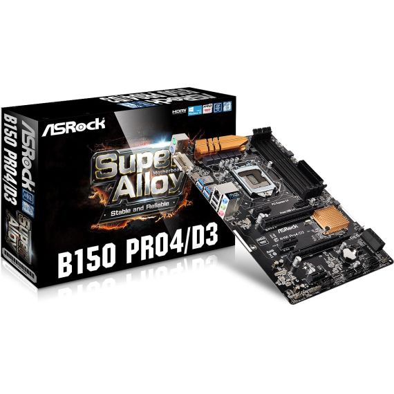 ASRock B150 Pro4 / D3 Motherboard