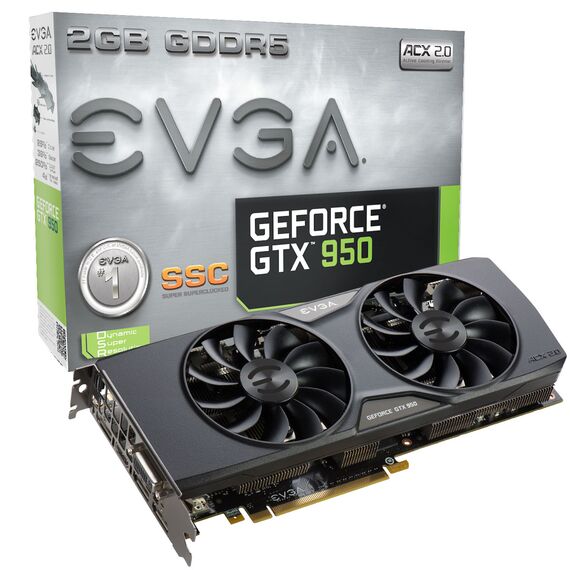 EVGA GF GTX 950 SSC 2GB PCI-E