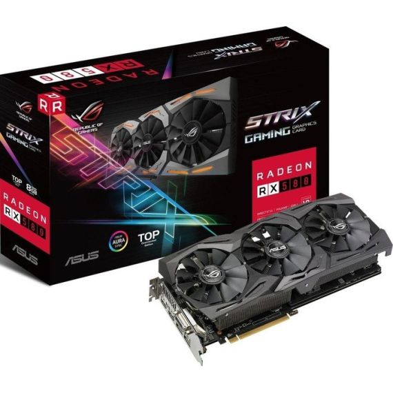 ASUS ROG Strix Radeon RX 580 top