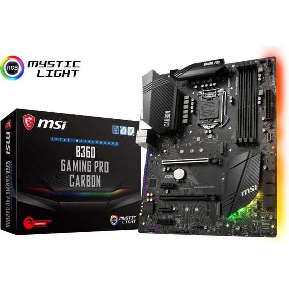 MSI B360 Gaming Pro carbon