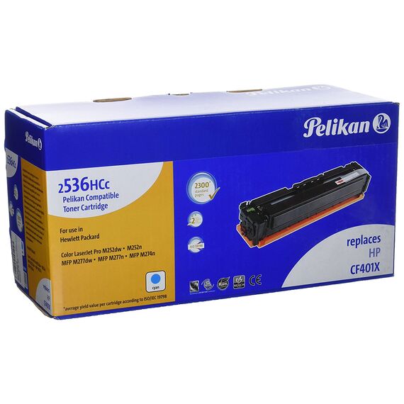 Pelikan Cyan toner (HP 201X, HP CF401X)