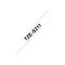 Brother Extra strength adhesive black on white | TZES211