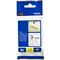 Brother Extra strength adhesive black on white | TZES221