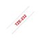 Brother TZe232 Standard adhesive red on white Roll | TZE232
