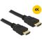 DeLOCK HDMI with Ethernet cable 50cm black 4K | 84751