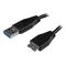 StarTech.com Short Slim SuperSpeed USB 3.0 A USB3AUB15CMS