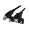 StarTech.com 90cm  Panel Mount USB Cable B FM USBPNLBFBM3