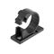 StarTech.com 100 Adhesive Cable Management Clips Black, CBMCC3