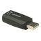 Manhattan USB-A Sound Adapter, USB-A to 3.5mm Mic-in and | 150859