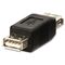 Lindy - USB gender changer - USB (F) to USB (F) - black | 71230