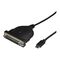 StarTech.com USB C to Parallel Printer Cable DB25 ICUSBCPLLD25
