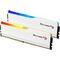 G.Skill Ripjaws M5 RGB white DIMM Kit 64GB, DDR5 F55200J4040A32GX2RM5RW