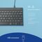 R-Go Compact Break - Keyboard - with integrated bre | RGOCODEWDWH
