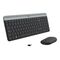 Logitech Slim Wireless Combo MK470 - Keyboard and mo | 920-009196