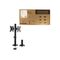 LogiLink - Mounting kit - full-motion - for 2 LCD displa | BP0109