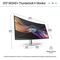 curved - 38" (37.52" viewable) - 3840 x 1600 WQHD+  | 8K167AA#ABB