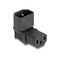 Delock - Power adapter - power IEC 60320 C13 to IEC 60320 | 80472