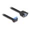 Delock - USB internal cable - 19 pin USB 3.0 header (M) a | 83007