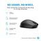 HP Silent 280M - Mouse - wireless - USB wireless re | 19U64AA#ABB
