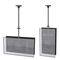 Equip Pro / Bracket / for 2 flat panels / steel / black  | 650370