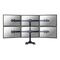 Neomounts FPMA-D700DD6 / Stand / for 6 LCD displays / black / scr
