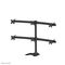 Neomounts FPMA-D700DD6 / Stand / for 6 LCD displays / black / scr