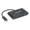 Manhattan USBC DockHub, Ports (x4): USBA (x4), 5 Gbps 162746