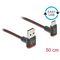 Delock Easy / USB cable / USB (M) up/down angled, reversi | 85275