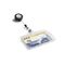 DURABLE Card holder for 54 x 85 mm clip transparent 801219