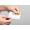 DURABLE Name badge for 54 x 90 mm magnet transparent 824419