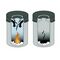 DURABLE Rubbish bin round 60 L steel 330701