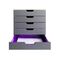 DURABLE VARICOLOR 5 Drawer cabinet 5 drawers for Letter, 760527