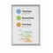 Durable Snap frame aluminium A2, portrait  500823