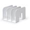 Durable TREND Magazine Stand Desk File Holder White