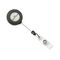 Durable Secure Retractable Clip Badge Reel for ID Cards & Keys 10 Pack Black