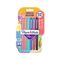 Paper Mate Flair Felt Tip Pens, Medium Point (0.7mm), Tropical Colours, 6Pcs