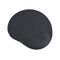 Gembird MPGELBLACK Mouse pad with wrist pillow MPGELBK