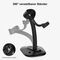 Inateck BCST-33 1D barcode scanner, wired, with intelligent mount black