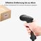 Inateck BCST-33 1D barcode scanner, wired, with intelligent mount black