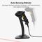 Inateck BCST-33 1D barcode scanner, wired, with intelligent mount black