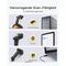 Inateck Pro 8 Bluetooth 5.3 1D 2D barcode scanner, with touchscreen black
