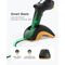 Inateck Pro 8 Bluetooth 5.3 1D 2D barcode scanner, with touchscreen black