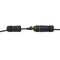 Equip Cat.6A S/FTP Outdoor Patch Cable, 25m, Black / 25  | 605110