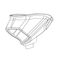 Zebra Bar code scanner holder black for Symbol 217104304R