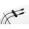 DURABLE CAVOLINE CLIP 4 Cable clips graphite (pack of 504037