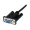 StarTech.com 1m Black DB9 RS232 Serial Null Modem SCNM9FM1MBK