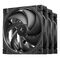 DeepCool FD12 V2 Fan 12 cm 2500 RPM / 4.15 mm | R-FD12V2-BKNPN3-G