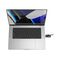 Compulocks Ledge Lock Adapter for MacBook Pro 16" | Combination Cable Lock | Silver